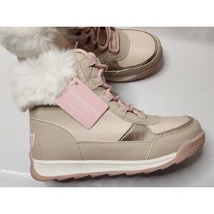 London Fog Water Resistant Winter Boots – Girls Youth 3 – Pink
